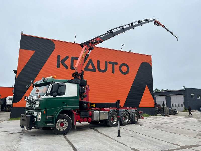 Volvo FM 460 8x4*4 PK29002 + JIB / PALFINGER T 20 ton / L=5485 mm - Hook lift, Truk derek: gambar 1 Volvo FM 460 8x4*4 PK29002 + JIB / PALFINGER T 20 ton / L=5485 mm - Hook lift, Truk derek: gambar 1