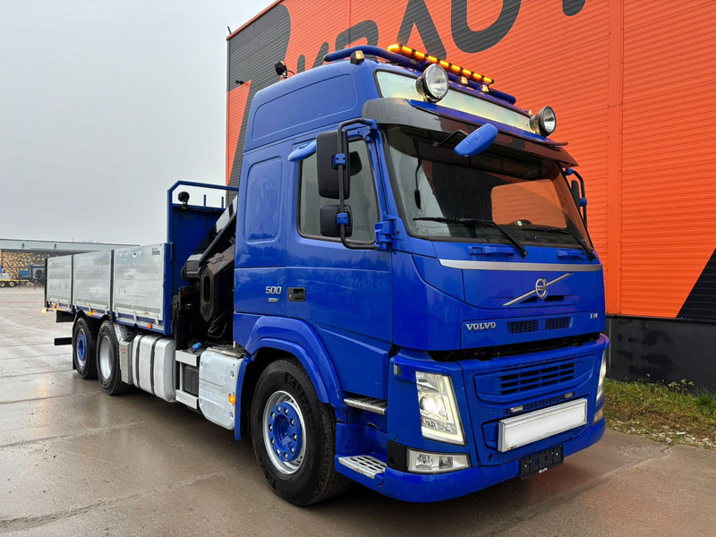 Volvo FM 500 6x2*4 HIAB 244E-6 / PLATFORM L=6310 mm - Truk flatbed, Truk derek: gambar 4 Volvo FM 500 6x2*4 HIAB 244E-6 / PLATFORM L=6310 mm - Truk flatbed, Truk derek: gambar 4