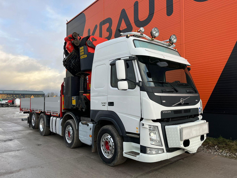 Volvo FM 500 8x2*6 COMBI / EXTENDABLE PLATFORM + TRACTOR / PK65002 + JIB + WINCH / PLATFORM L=6498 mm - Truk flatbed, Truk derek: gambar 4 Volvo FM 500 8x2*6 COMBI / EXTENDABLE PLATFORM + TRACTOR / PK65002 + JIB + WINCH / PLATFORM L=6498 mm - Truk flatbed, Truk derek: gambar 4
