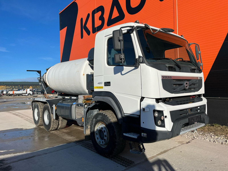Volvo FMX 420 6x6 KART 7 m3 / MANUAL / FULL STEEL / DRUM BRAKES / BIG AXLES - Truk pengaduk beton: gambar 3 Volvo FMX 420 6x6 KART 7 m3 / MANUAL / FULL STEEL / DRUM BRAKES / BIG AXLES - Truk pengaduk beton: gambar 3