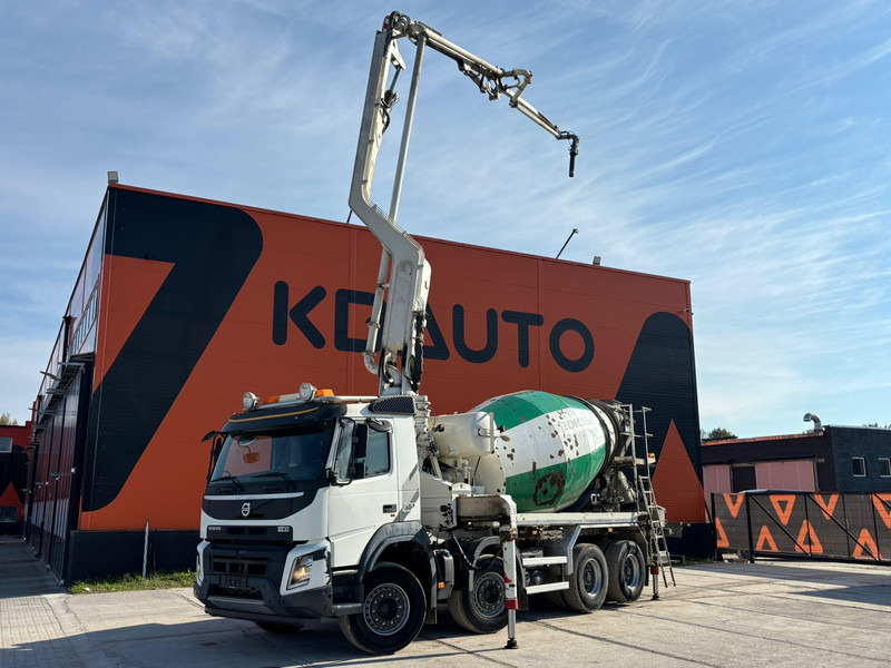 Volvo FMX 500 8x4 PUMI 24-3 - 24 m - 2303 hours / 7 m3 / FULL STEEL - Truk pengaduk beton: gambar 1 Volvo FMX 500 8x4 PUMI 24-3 - 24 m - 2303 hours / 7 m3 / FULL STEEL - Truk pengaduk beton: gambar 1