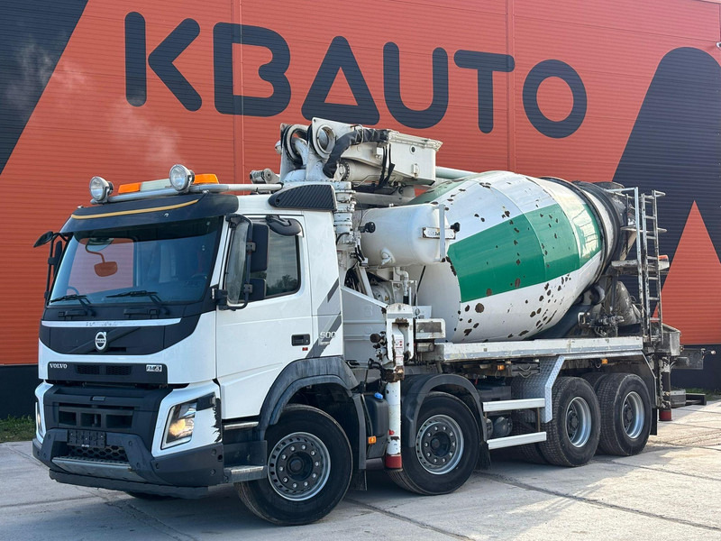 Volvo FMX 500 8x4 PUMI 24-3 - 24 m - 2303 hours / 7 m3 / FULL STEEL - Truk pengaduk beton: gambar 2 Volvo FMX 500 8x4 PUMI 24-3 - 24 m - 2303 hours / 7 m3 / FULL STEEL - Truk pengaduk beton: gambar 2