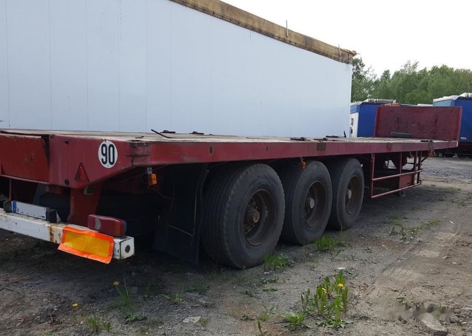 ACTM 28 M ROZSUWANA 3 OSIE SKRĘTNE ORYGINAŁ - Semi-trailer flatbed: gambar 3 ACTM 28 M ROZSUWANA 3 OSIE SKRĘTNE ORYGINAŁ - Semi-trailer flatbed: gambar 3