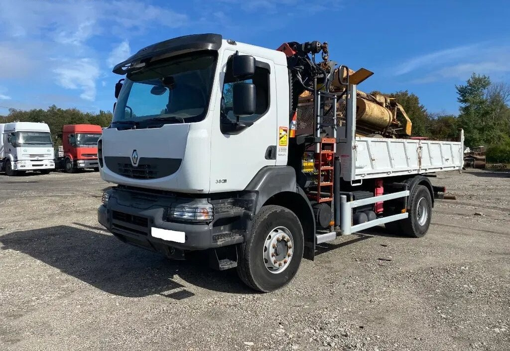 Renault KERAX 380 /Dźwig HDS Palfinger PK13001-K / / Retarder / Manual - Truk jungkit: gambar 1 Renault KERAX 380 /Dźwig HDS Palfinger PK13001-K / / Retarder / Manual - Truk jungkit: gambar 1