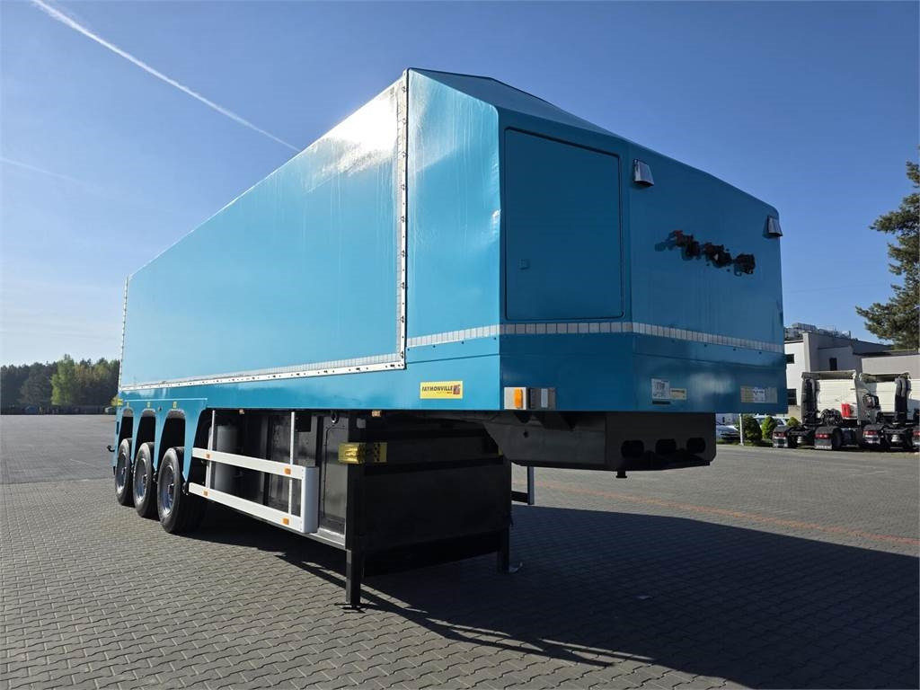 Faymonville for the transport GLASS and concrete concrete pane - Semi-trailer kotak tertutup: gambar 4 Faymonville for the transport GLASS and concrete concrete pane - Semi-trailer kotak tertutup: gambar 4