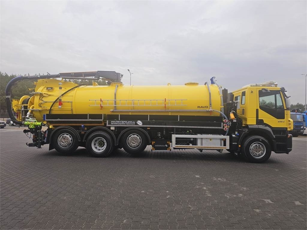 Truk vakum Iveco RAVO WUKO FOR CHANNEL CLEANING druck saug kanal: gambar 7