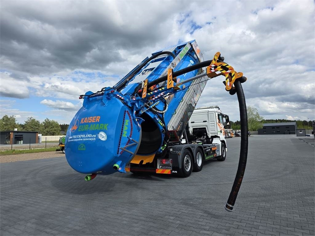 Truk vakum MAN WUKO KAISER EUR-MARK PKL 7.9 FOR CLEANING SEWAGE E: gambar 36