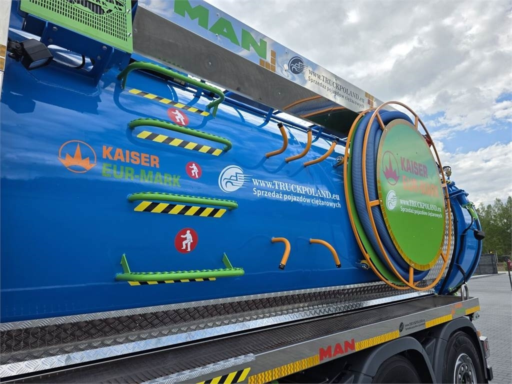 Truk vakum MAN WUKO KAISER EUR-MARK PKL 7.9 FOR CLEANING SEWAGE E: gambar 13