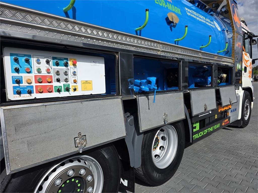 Truk vakum MAN WUKO KAISER EUR-MARK PKL 7.9 FOR CLEANING SEWAGE E: gambar 47