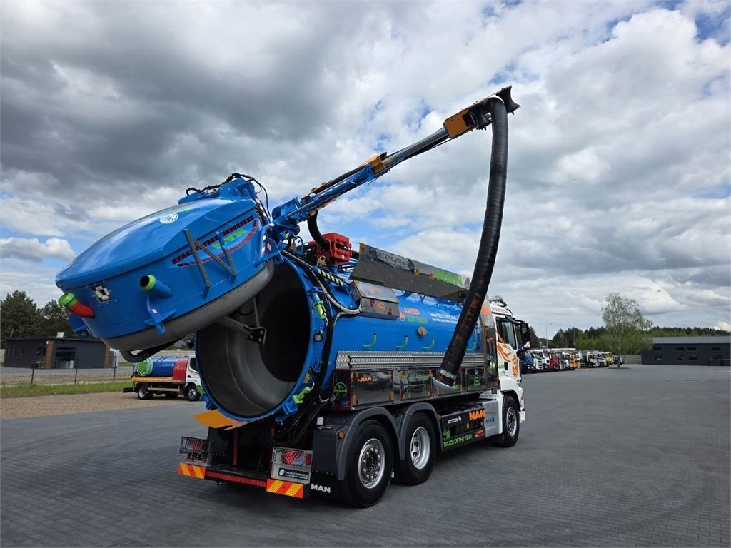 Truk vakum MAN WUKO KAISER EUR-MARK PKL 7.9 FOR CLEANING SEWAGE E: gambar 33