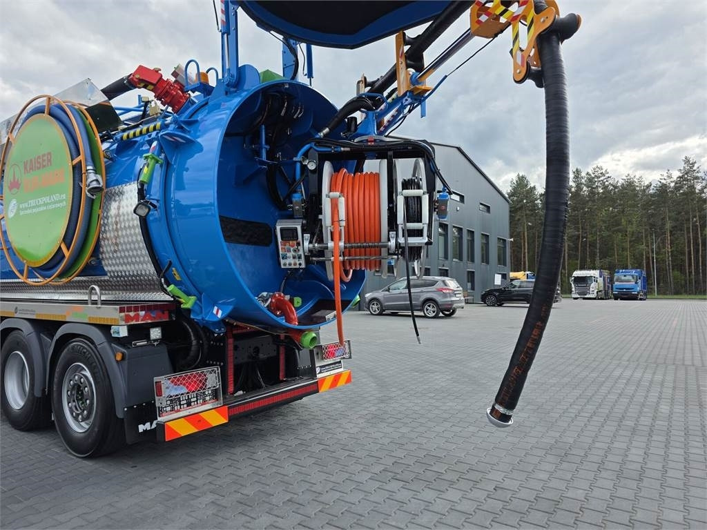 Truk vakum MAN WUKO KAISER EUR-MARK PKL 7.9 FOR CLEANING SEWAGE E: gambar 31