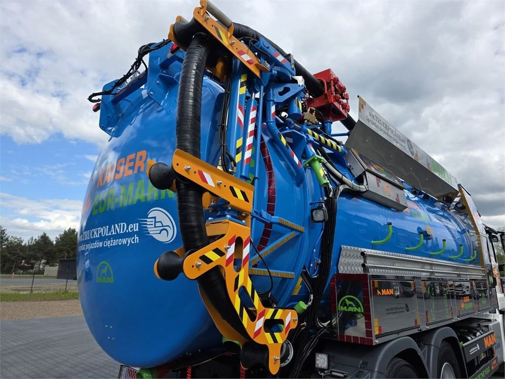 Truk vakum MAN WUKO KAISER EUR-MARK PKL 7.9 FOR CLEANING SEWAGE E: gambar 18