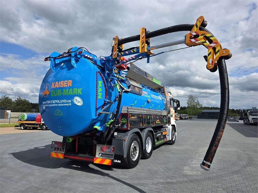 Truk vakum MAN WUKO KAISER EUR-MARK PKL 7.9 FOR CLEANING SEWAGE E: gambar 25