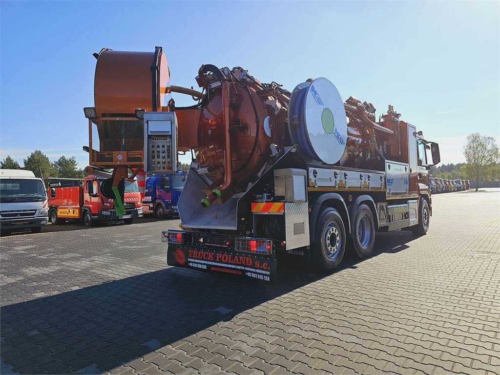 MAN WUKO KROLL ADR COMBI FOR SEWER CLEANING - Truk vakum: gambar 1 MAN WUKO KROLL ADR COMBI FOR SEWER CLEANING - Truk vakum: gambar 1