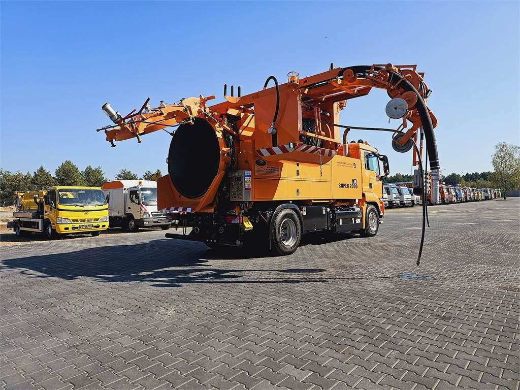 Truk vakum MAN Wiedemann SUPER 2000 4x2 WUKO RECYKLING for collec: gambar 25