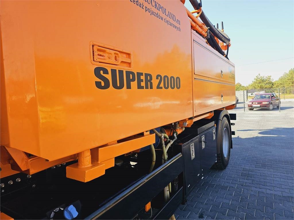 Truk vakum MAN Wiedemann SUPER 2000 4x2 WUKO RECYKLING for collec: gambar 10