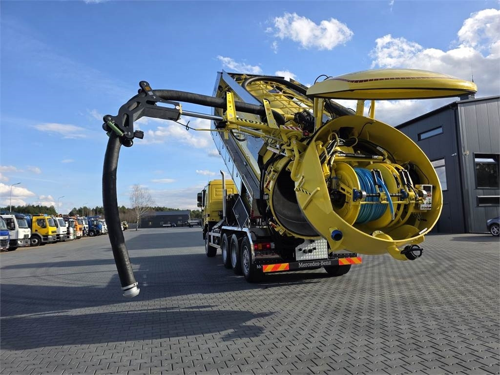 Mercedes-Benz WUKO KAISER EUR-MARK PKL 10.10 FOR CLEANING SEWAGE - Truk vakum: gambar 1 Mercedes-Benz WUKO KAISER EUR-MARK PKL 10.10 FOR CLEANING SEWAGE - Truk vakum: gambar 1