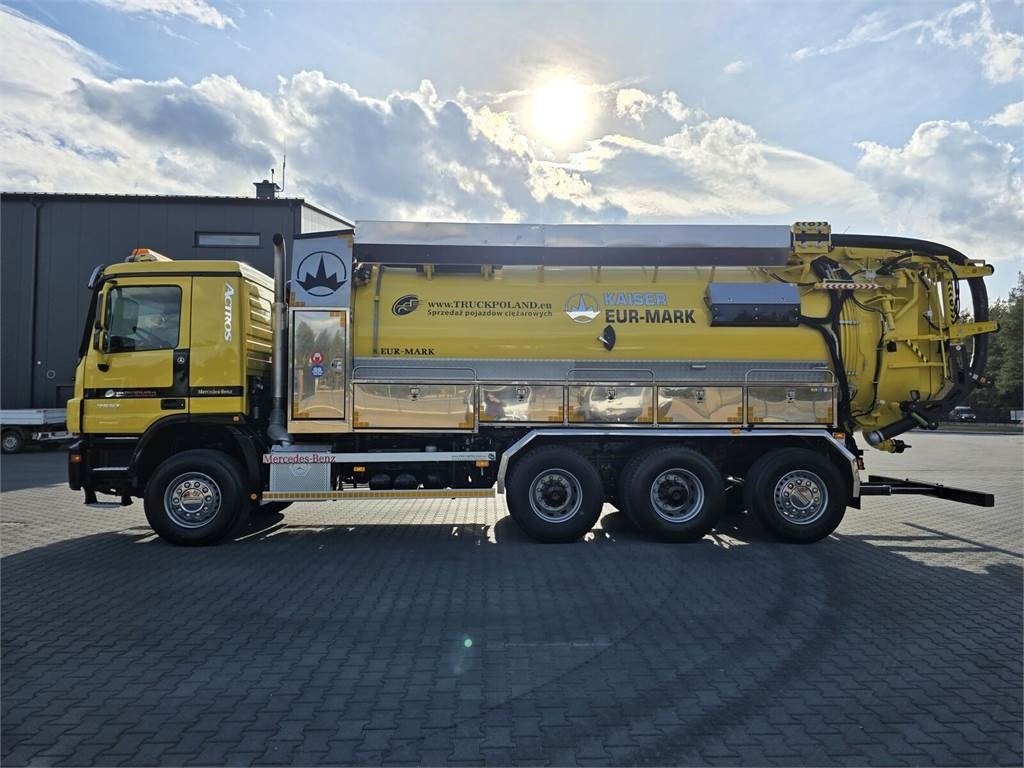 Mercedes-Benz WUKO KAISER EUR-MARK PKL 10.10 FOR CLEANING SEWAGE - Truk vakum: gambar 4 Mercedes-Benz WUKO KAISER EUR-MARK PKL 10.10 FOR CLEANING SEWAGE - Truk vakum: gambar 4