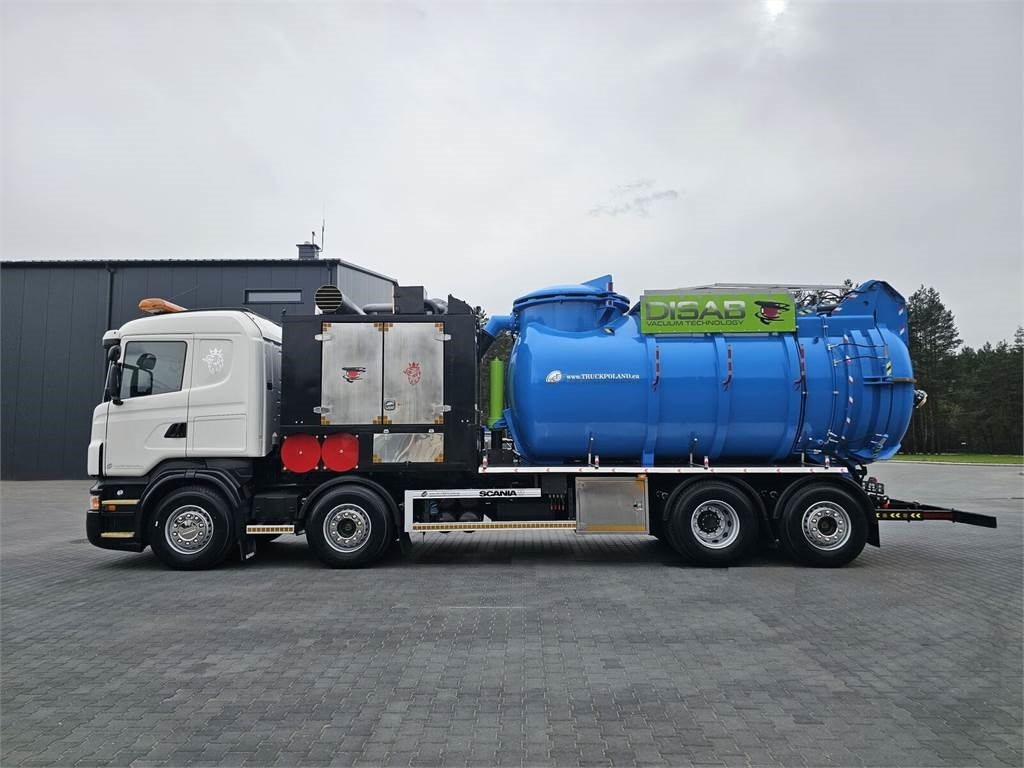 Scania Disab Centurion P210/8 Vacuum suction loader - Truk vakum: gambar 4 Scania Disab Centurion P210/8 Vacuum suction loader - Truk vakum: gambar 4