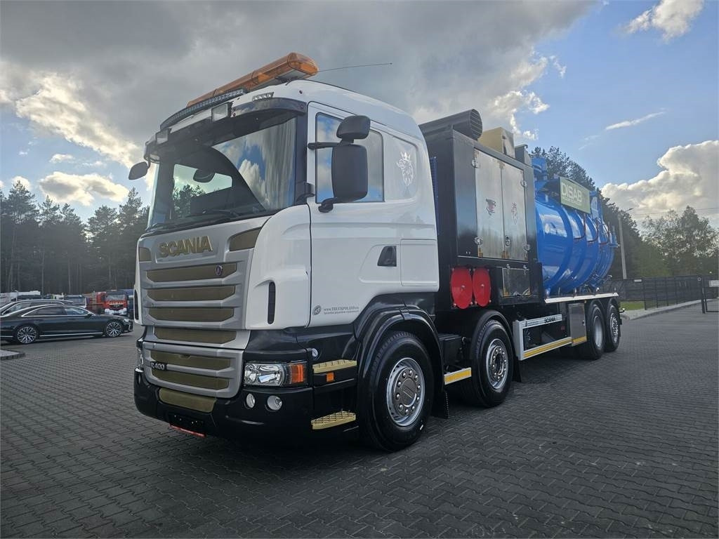 Scania Disab Centurion P210/8 Vacuum suction loader - Truk vakum: gambar 3 Scania Disab Centurion P210/8 Vacuum suction loader - Truk vakum: gambar 3