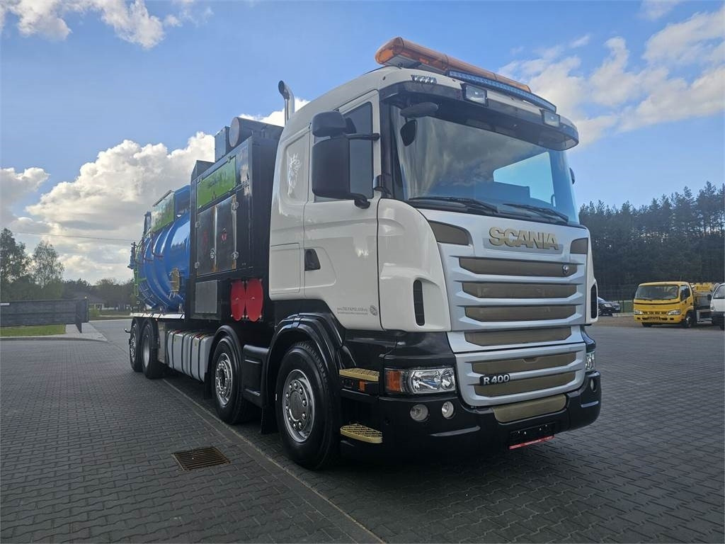 Scania Disab Centurion P210/8 Vacuum suction loader - Truk vakum: gambar 2 Scania Disab Centurion P210/8 Vacuum suction loader - Truk vakum: gambar 2