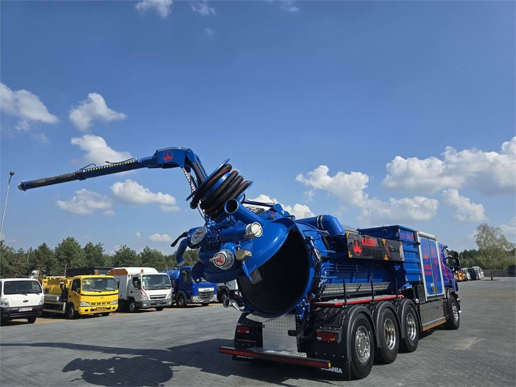 Truk vakum Scania KAISER EUR-MARK PL 8 Vacuum suction-blowing loader: gambar 32