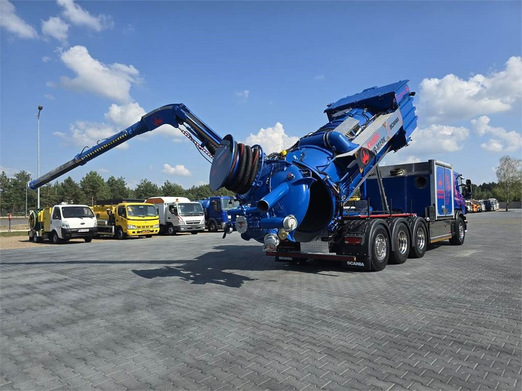 Scania KAISER EUR-MARK PL 8 Vacuum suction-blowing loader - Truk vakum: gambar 1 Scania KAISER EUR-MARK PL 8 Vacuum suction-blowing loader - Truk vakum: gambar 1