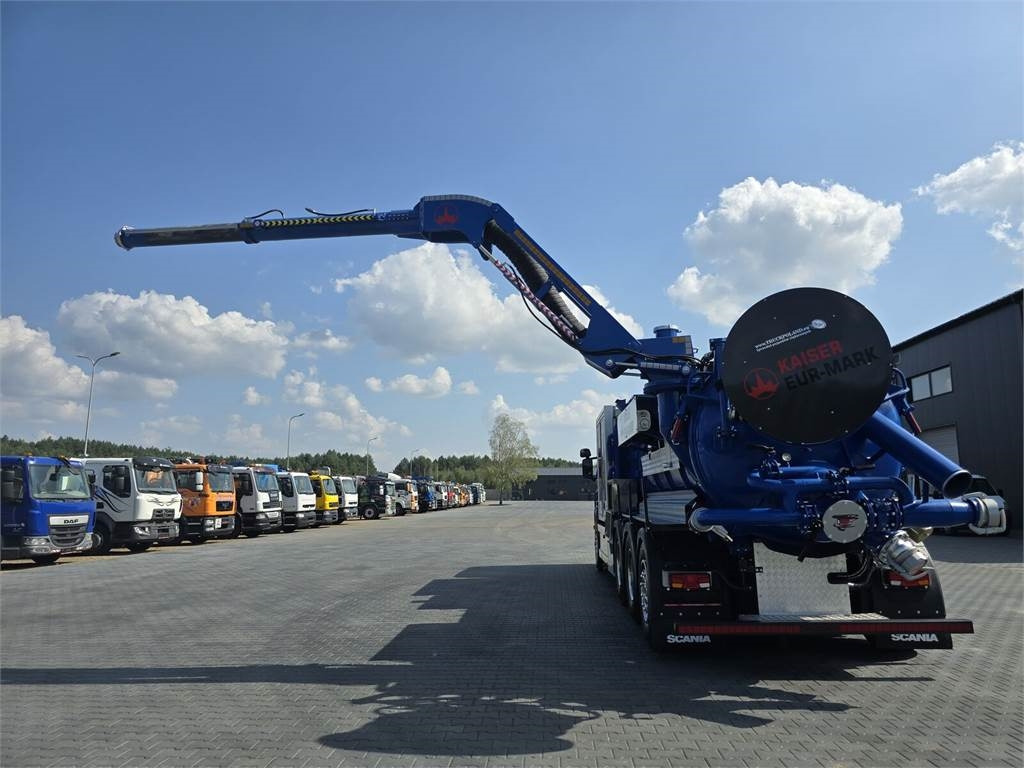 Truk vakum Scania KAISER EUR-MARK PL 8 Vacuum suction-blowing loader: gambar 29