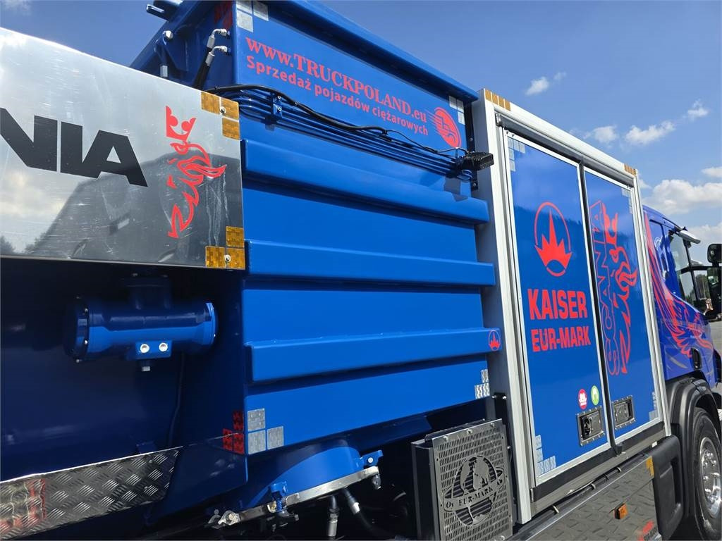 Truk vakum Scania KAISER EUR-MARK PL 8 Vacuum suction-blowing loader: gambar 23