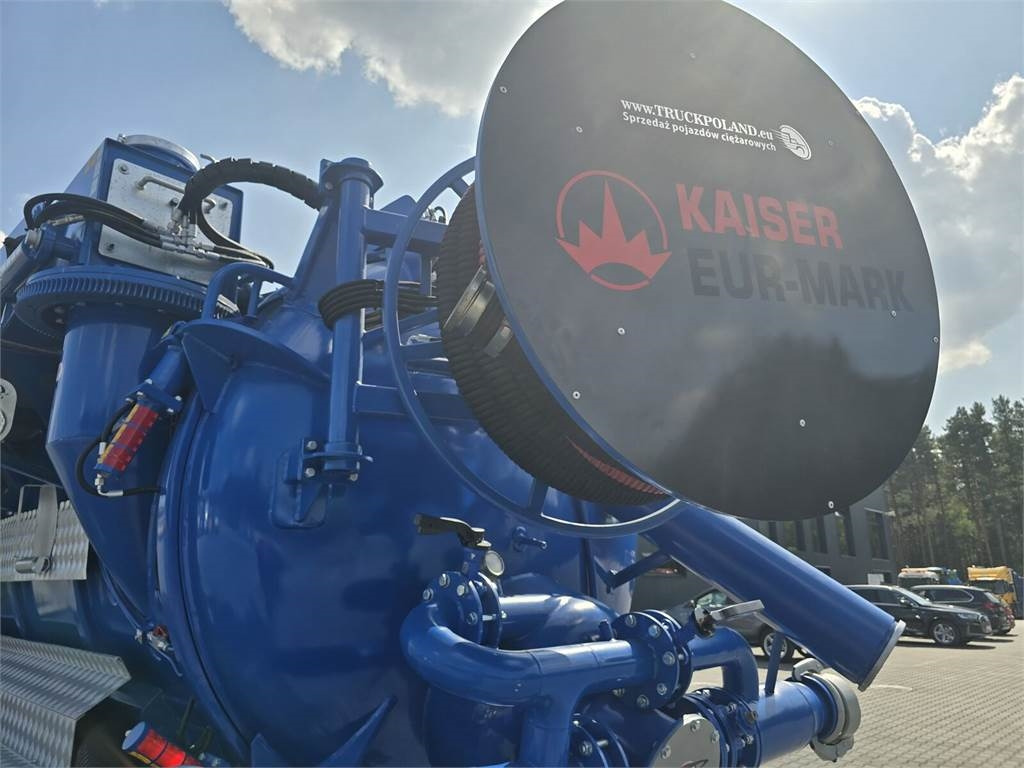 Truk vakum Scania KAISER EUR-MARK PL 8 Vacuum suction-blowing loader: gambar 17