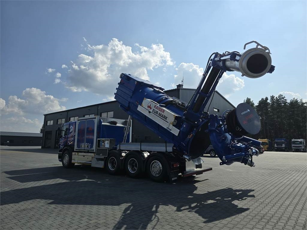 Truk vakum Scania KAISER EUR-MARK PL 8 Vacuum suction-blowing loader: gambar 36