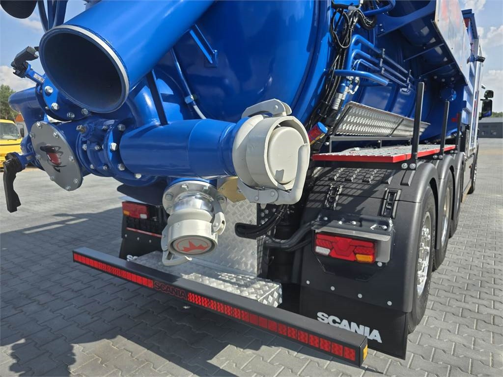 Truk vakum Scania KAISER EUR-MARK PL 8 Vacuum suction-blowing loader: gambar 18
