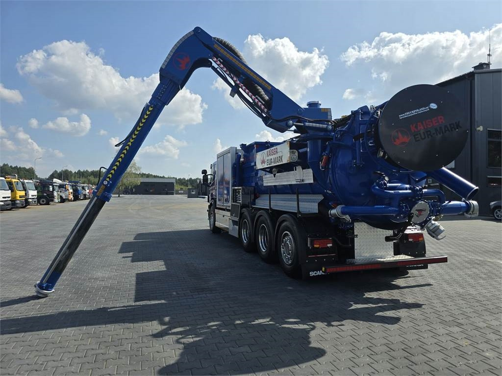 Truk vakum Scania KAISER EUR-MARK PL 8 Vacuum suction-blowing loader: gambar 30