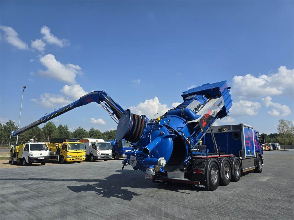 Truk vakum Scania KAISER EUR-MARK PL 8 Vacuum suction-blowing loader: gambar 34