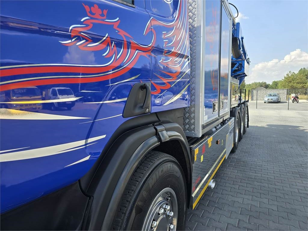 Truk vakum Scania KAISER EUR-MARK PL 8 Vacuum suction-blowing loader: gambar 9