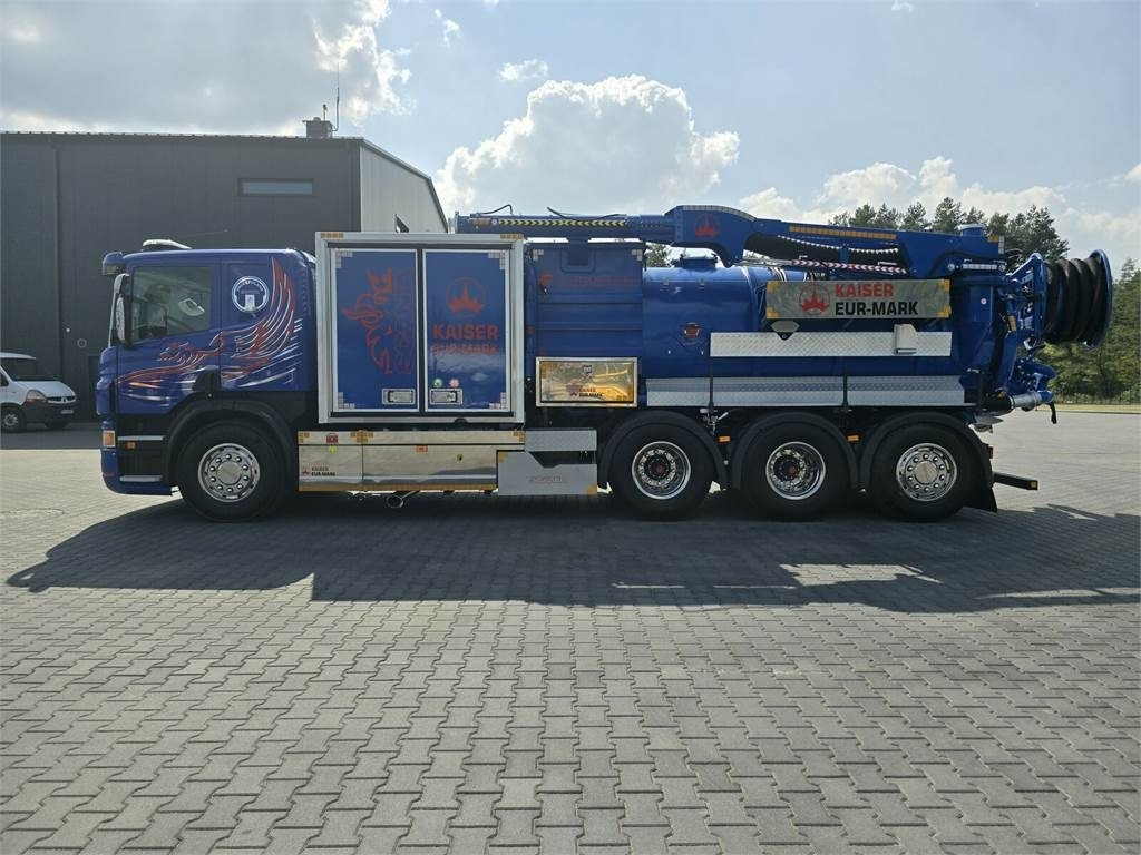 Scania KAISER EUR-MARK PL 8 Vacuum suction-blowing loader - Truk vakum: gambar 4 Scania KAISER EUR-MARK PL 8 Vacuum suction-blowing loader - Truk vakum: gambar 4