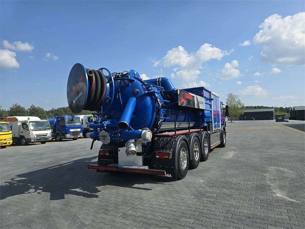 Truk vakum Scania KAISER EUR-MARK PL 8 Vacuum suction-blowing loader: gambar 6