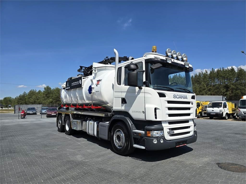 Scania Saugbagger Larsen FlexVac 311 Vacuum suction loade - Truk vakum: gambar 2 Scania Saugbagger Larsen FlexVac 311 Vacuum suction loade - Truk vakum: gambar 2