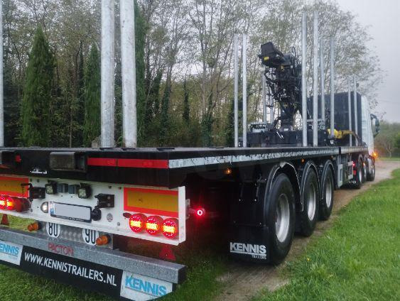 Pacton Plateau Forestier - Semi-trailer flatbed: gambar 1 Pacton Plateau Forestier - Semi-trailer flatbed: gambar 1