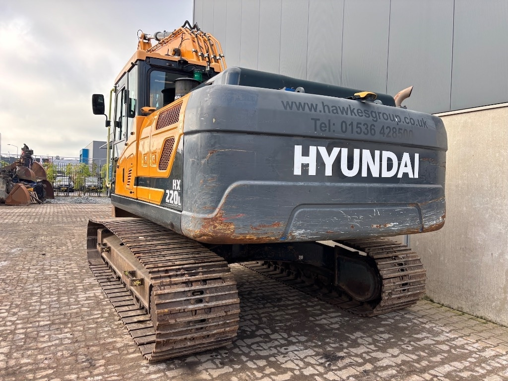 Hyundai HX 220 L - HX 220 - HX220L - Ekskavator perayap: gambar 4 Hyundai HX 220 L - HX 220 - HX220L - Ekskavator perayap: gambar 4