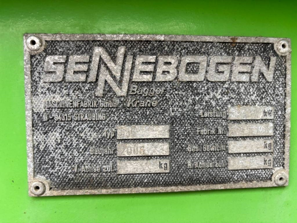 Sennebogen 835 M -- immaculate condition - Mesin pengisi: gambar 5 Sennebogen 835 M -- immaculate condition - Mesin pengisi: gambar 5