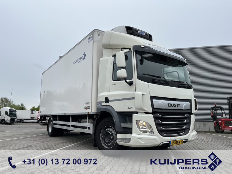 DAF CF 260 FA / Carrier Koeler - 30 gr / Chereau Frigobox / Laadklep 2000 kg - Truk berpendingin: gambar 1 DAF CF 260 FA / Carrier Koeler - 30 gr / Chereau Frigobox / Laadklep 2000 kg - Truk berpendingin: gambar 1