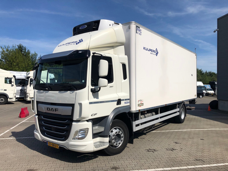 Truk berpendingin DAF CF 260 FA / Carrier Koeler / Chereau Frigo Box / Laadklep / APK TUV 09-25: gambar 19