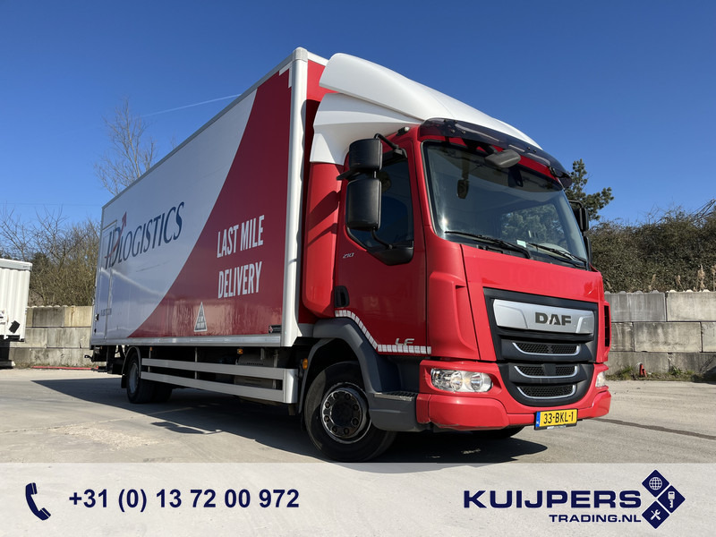 DAF LF 210 FA / 12 Ton / 419 dkm / Koffer / LBW 1500 kg / NL LKW - Truk box: gambar 1 DAF LF 210 FA / 12 Ton / 419 dkm / Koffer / LBW 1500 kg / NL LKW - Truk box: gambar 1