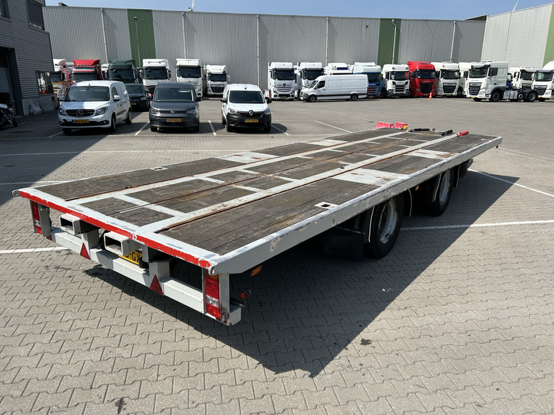 DAF LF 320 FA 19T + Burg BPM 0018 Trailer / Effer 175.2/c3s Crane / NL Combi - Truk flatbed, Truk derek: gambar 4 DAF LF 320 FA 19T + Burg BPM 0018 Trailer / Effer 175.2/c3s Crane / NL Combi - Truk flatbed, Truk derek: gambar 4