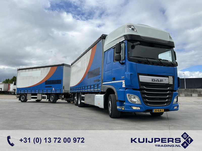 DAF XF 440 FAN SSC + Aschersleben Kaross DSA 18 / Loadlift 4000 kg / Curtainside Combi - Truk dengan terpal samping: gambar 1 DAF XF 440 FAN SSC + Aschersleben Kaross DSA 18 / Loadlift 4000 kg / Curtainside Combi - Truk dengan terpal samping: gambar 1