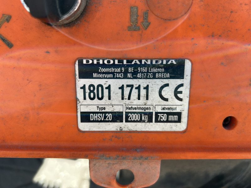 Dhollandia DHSV.20 / 2018 / Laadklep / Plateaumaat 240 x 170 cm - Pengangkatan ekor: gambar 4 Dhollandia DHSV.20 / 2018 / Laadklep / Plateaumaat 240 x 170 cm - Pengangkatan ekor: gambar 4