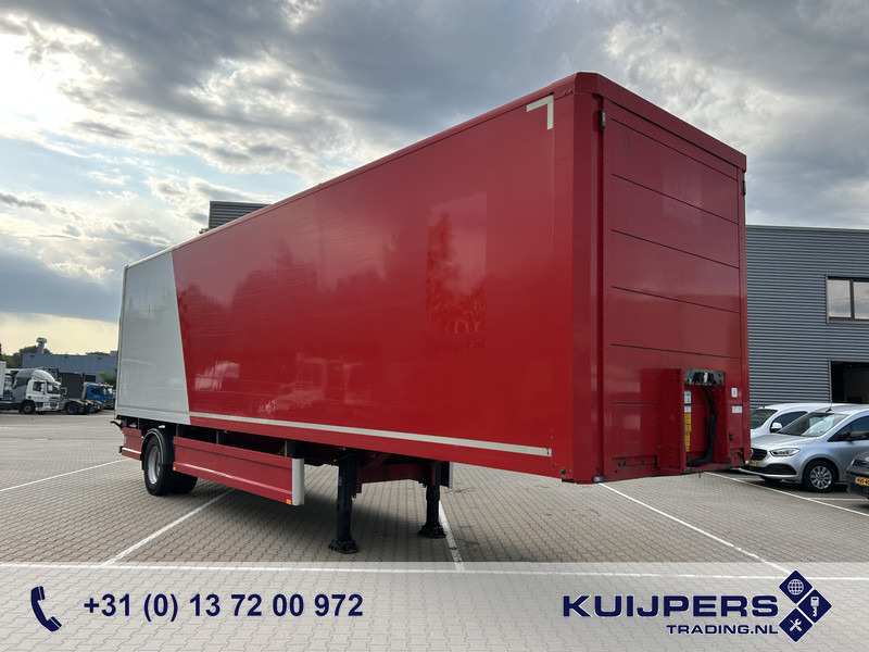 Groenewegen Jumbo / City / Box / Laadklep 2500 kg / APK TUV 11-25 - Semi-trailer kotak tertutup: gambar 1 Groenewegen Jumbo / City / Box / Laadklep 2500 kg / APK TUV 11-25 - Semi-trailer kotak tertutup: gambar 1