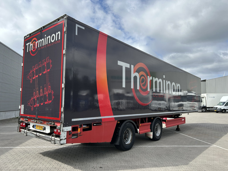 Groenewegen Jumbo DRO-14-18 / Box Trailer / 2x Stuuras / Laadklep / APK 06-26 - Semi-trailer kotak tertutup: gambar 2 Groenewegen Jumbo DRO-14-18 / Box Trailer / 2x Stuuras / Laadklep / APK 06-26 - Semi-trailer kotak tertutup: gambar 2