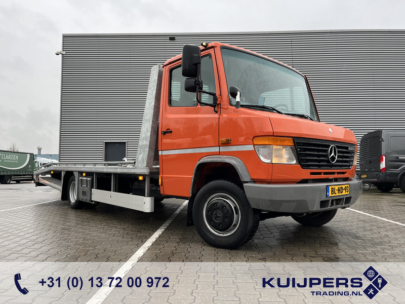Mercedes-Benz Vario 612 D / Car - Machine Transporter 570 cm / Winch / Ramps / NL Truck - Truk pengangkut mobil: gambar 1 Mercedes-Benz Vario 612 D / Car - Machine Transporter 570 cm / Winch / Ramps / NL Truck - Truk pengangkut mobil: gambar 1